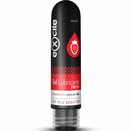 EXCITE Lube Strawberry Water-Based Lubricant 100ml - Fruity Aroma