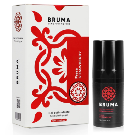 BRUMA Strawberry Scent Sensation Balm 15ml - Ultra-Glide Formula