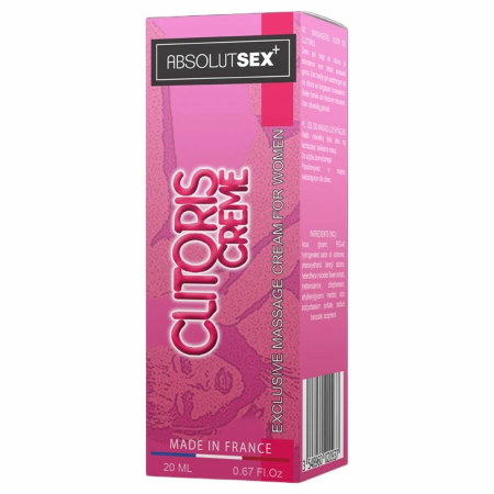 RUF Clitoris Stimulation Cream 20ml - Targeted Sensation Formula