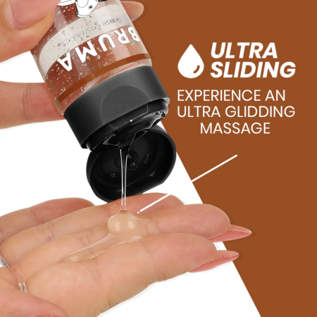 BRUMA Premium 3-in-1 Massage Oil Cupcake Aroma 100 ml - Warming Formula