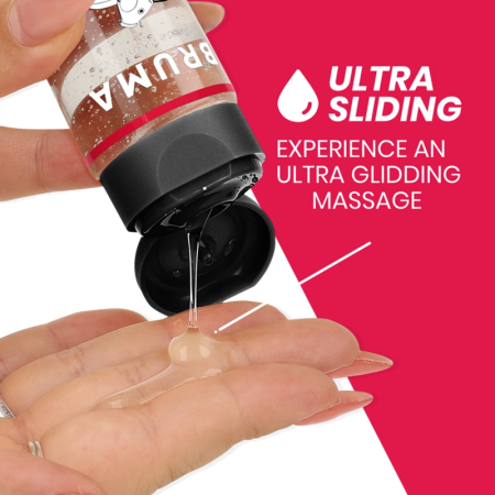 BRUMA Premium Massage Oil 3-in-1 Strawberry Warming Effect 100ml