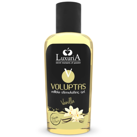 INTIMATELINE Luxuria Voluptas Edible Warming Massage Gel Vanilla 100ml