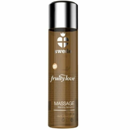 Swede Fruity Love Massage Oil Intense Dark Chocolate 60ml Warming