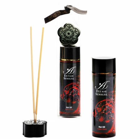 Extase Sensual Cuba Libre Warming Massage Oil 100ml Unisex Airless Pump