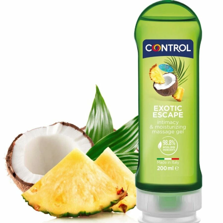 Control 2-in-1 Exotic Massage & Pleasure Gel 200ml, Paraben-Free
