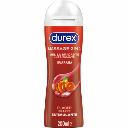 Durex Play 2-in-1 Massage Gel & Lubricant with Guarana 200ml
