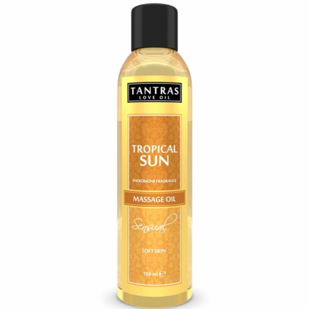 Intimateline Tantras Tropical Sun Massage Oil 150ml - Pheromone Scent