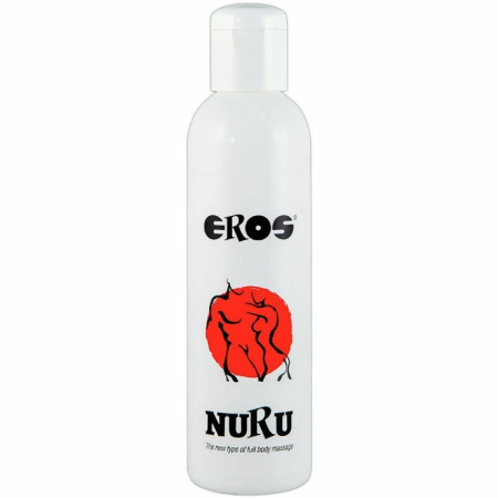 EROS NURU Massage Gel 1000 ml - Unscented, Colorless, Mineral-Enriched