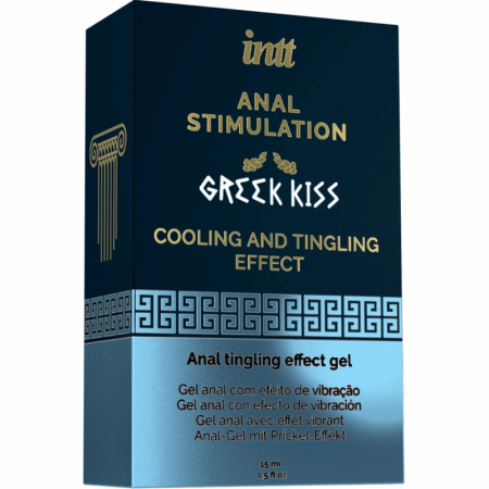 INTT Greek Kiss Intimate Gel 15ml - Mint Aroma, Cooling & Vibrating Effect