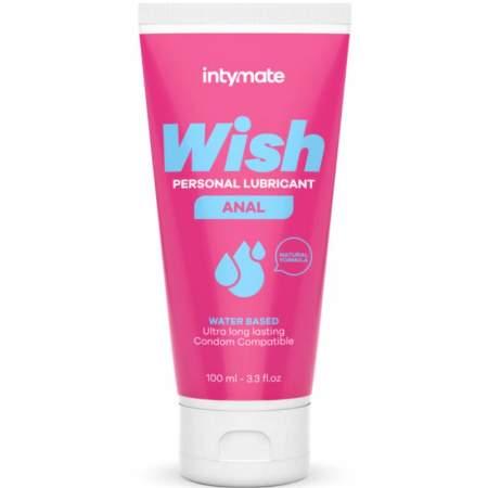 IntimateLine Intymate Wish Water-Based Anal Gel 100ml - Gentle & Safe Care