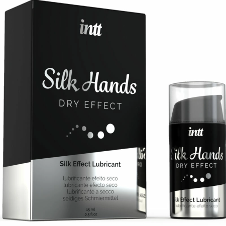 INTT Silk Hands Silicone Lubricant Concentrate 15ml - Water-Resistant Formula