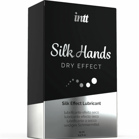 INTT Silk Hands Silicone Lubricant Concentrate 15ml - Water-Resistant Formula