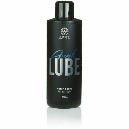 Cobeco Anal Lube Water-Based 1000ml - Long-Lasting Hydrating Formula