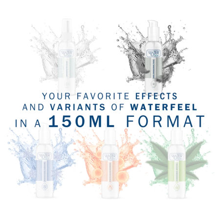 Waterfeel Anal Lubricant 150ml - Water-Based, Odorless, High Density