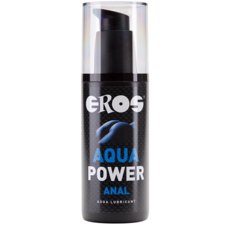 EROS Power Line Anal Lube 125ml - Water-Based, High-Density Formula