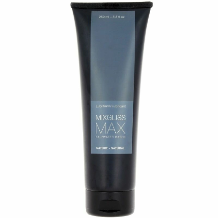 MIXGLISS MAX Water-Based Unscented Dilator Lubricant 250ml
