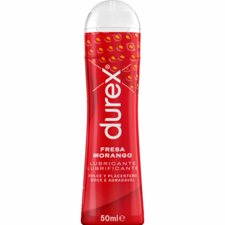 Durex Play Strawberry Intimate Gel 50ml - Fruity Aroma, Sugar-Free
