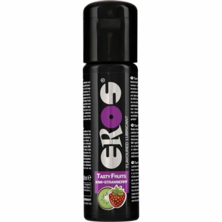 EROS Tasty Fruits Lubricant Kiwi-Strawberry 100ml, Water-Based Formula