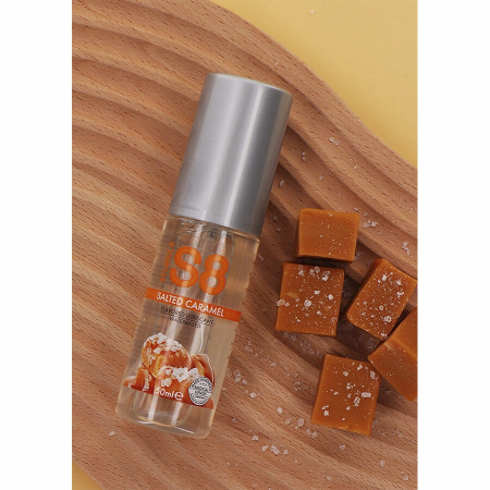 S8 Water-Based Lubricant Salted Caramel 125ml - Paraben-Free Formula