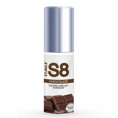 S8 Water-Based Lubricant Chocolate Flavour 50ml Paraben-Free