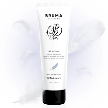 BRUMA Aloe Vera Water-Based Intimate Gel 100ml - Hydrating Comfort Formula