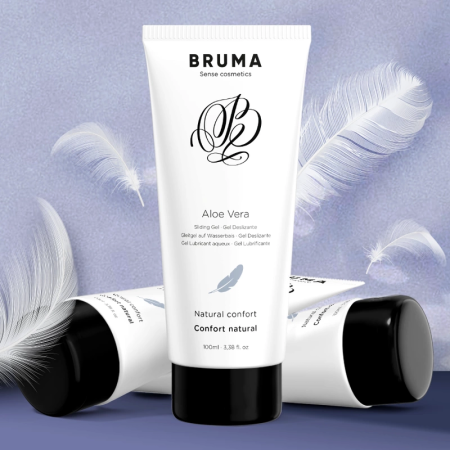 BRUMA Aloe Vera Water-Based Intimate Gel 100ml - Hydrating Comfort Formula