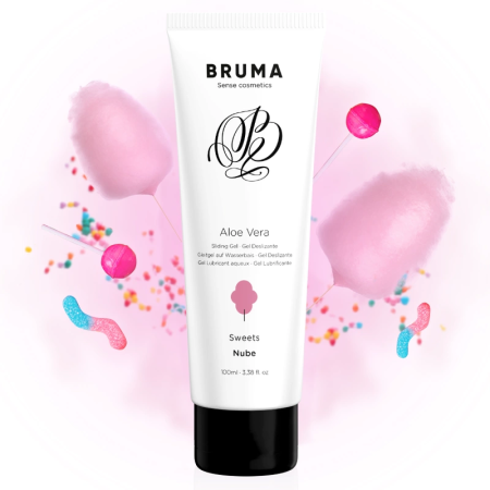 BRUMA Aloe Vera Water-Based Glide Gel Sweets Aroma 100ml