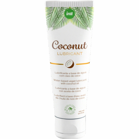 INTT Vegan Water-Based Lubricant Coconut Aroma 100ml - Moisturizing Formula