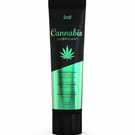 INTT Water-Based Lubricant Cannabis Aroma 100ml - Edible Formula