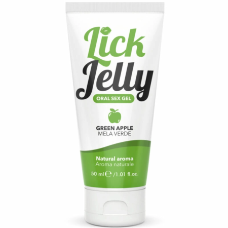 Intimateline Lick Jelly Green Apple Lubricant 50ml - Refreshing Aroma