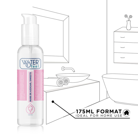 Waterfeel Sugar Cloud Water-Based Lubricant 175ml with Locking Cap