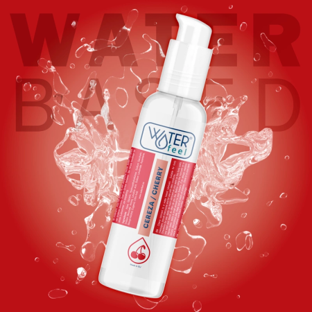 Waterfeel Cherry Scented Water-Based Lubricant 175ml Locking Cap
