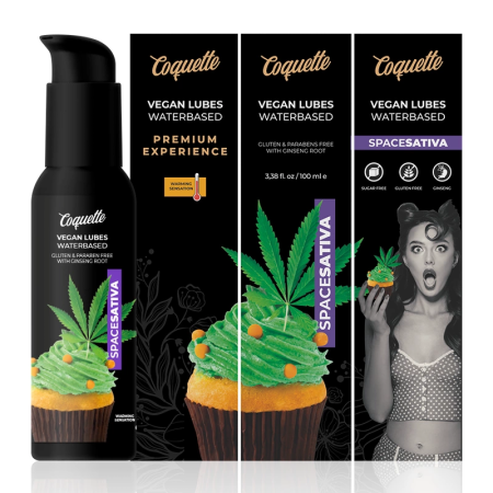 Coquette Chic Desire Vegan Water-Based Lubricant Space Sativa 100ml