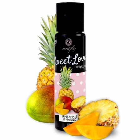 Secret Play Mango & Pineapple Edible Water-Based Gel 60ml