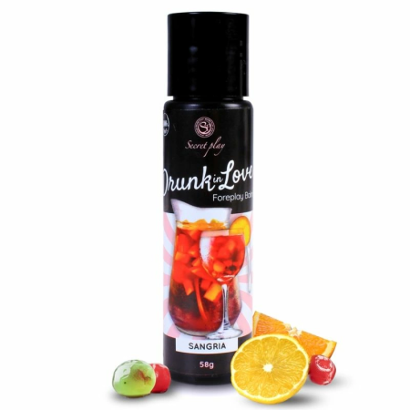Secret Play Drunk in Love Edible Water-Based Lubricant Sangria 60ml