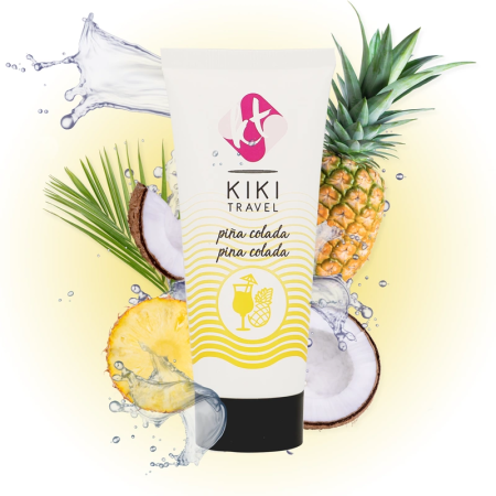 Kiki Travel Lubricant Pina Colada 50ml - Vegan, Water-Based Formula