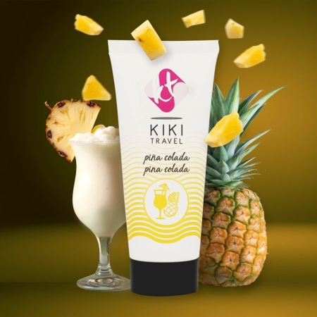 Kiki Travel Lubricant Pina Colada 50ml - Vegan, Water-Based Formula