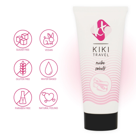 Kiki Travel Nube Sweets Water-Based Lubricant 50ml Vegan Formula