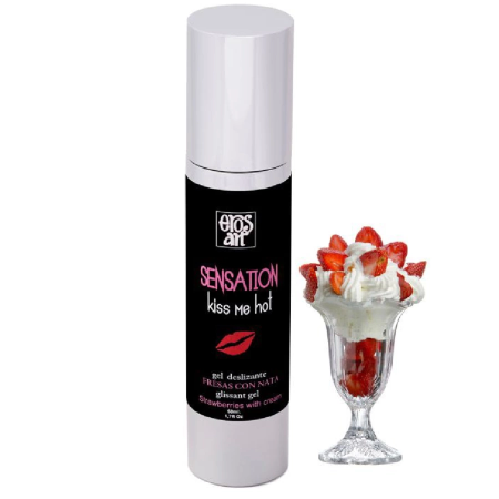 EROS-ART Sensattion Lubricant Strawberries & Cream 50ml Vegan Aloe