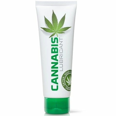 Cobeco Cannabis Water-Based Lubricant 125ml - Natural Moisturizing Formula
