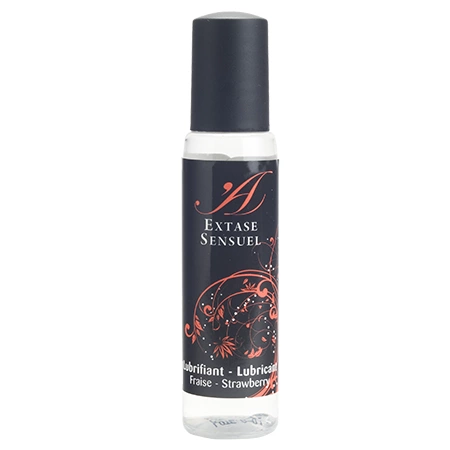 Extase Sensual Strawberry Water-Based Lubricant 35ml Travel Size