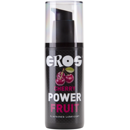 EROS Power Line Cherry Lubricant Water-Based 125ml - Intense Fruit Aroma