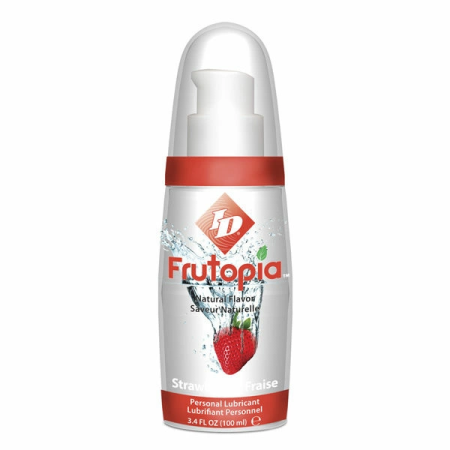 ID Frutopia Strawberry 100ml Water-Based Vegan Lubricant