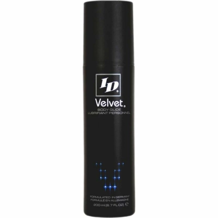 ID Velvet Silicone-Based Lubricant 200ml - Premium Long-Lasting Formula