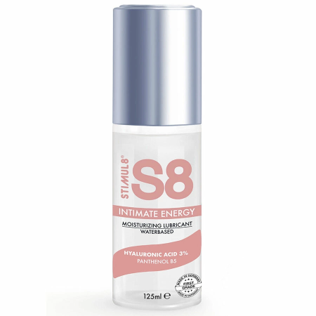 S8 Intimate Energy Hyaluron Water-Based Lubricant 125ml - Hydrating Formula