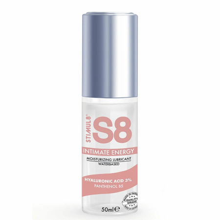 S8 Intimate Energy Hyaluron Water-Based Lubricant 50ml - Skin Hydration