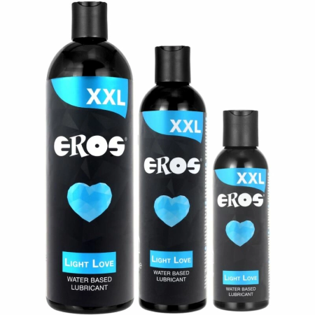 EROS XXL Light Love Water-Based Lubricant 600 ml - Long-Lasting Formula