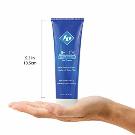 ID Jelly Water-Based Gel Lubricant Extra Thick 120ml Travel Tube