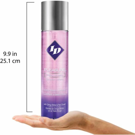 ID Pleasure Water-Based Lubricant 500ml with Ginkgo Biloba & Red Clover