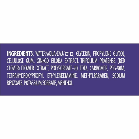 ID Pleasure Water-Based Lubricant 500ml with Ginkgo Biloba & Red Clover